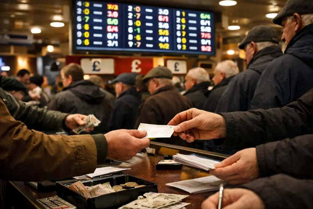 Greyhound racing betting turnover