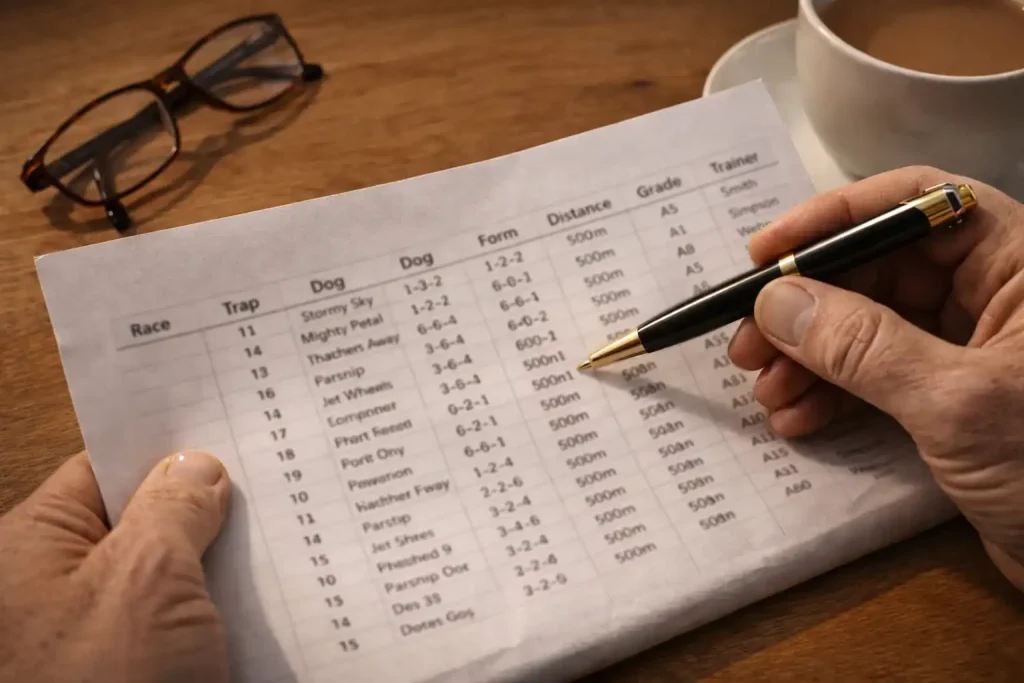 Reading greyhound form guide