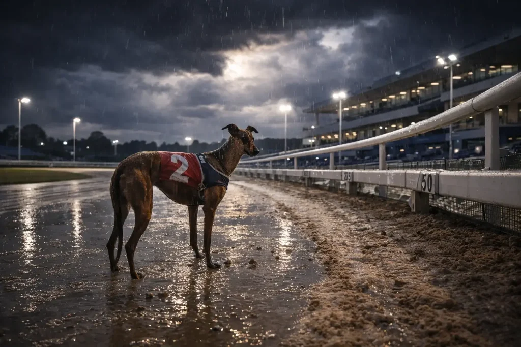 Weather effects on greyhound racing performance